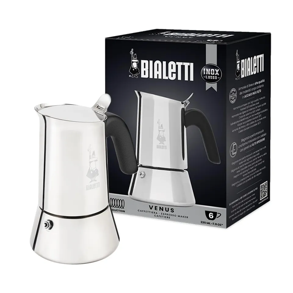 bialetti-venus-induction-cafeti-re-moka-italienne-en-acier-inoxydable-18-10-6-ta image 1