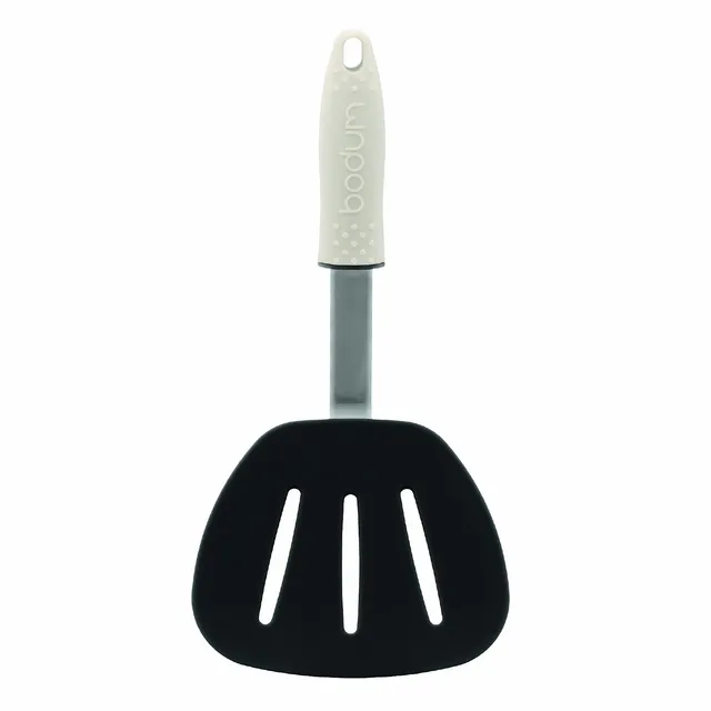 bodum-bistro-spatule-cr-pes-blanc-cr-me-silicone-extra-plate image 1