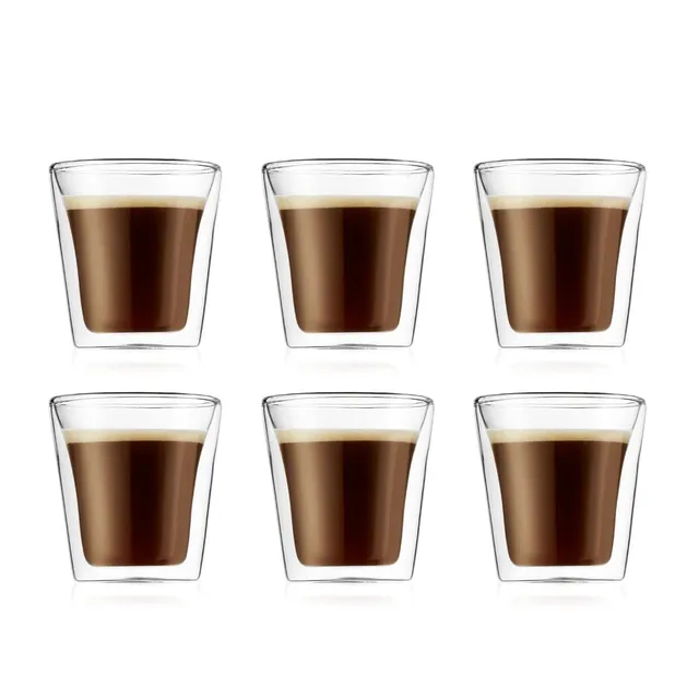 bodum-canteen-10108-10-12-coffret-de-6-verres-double-paroi-borosilicate-10-cl-la image 1