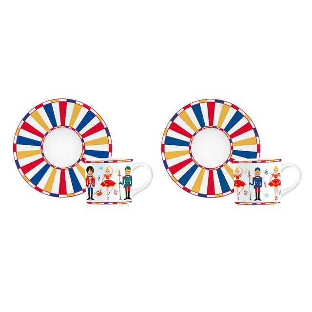 bialetti-set-de-2-tasses-caf-avec-soucoupes-en-porcelaine-collection-no-l-le-cas image 1