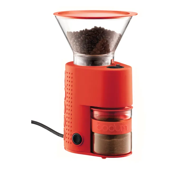 bodum-10903-294euro-bistro-broyeur-caf-lectrique-rouge-meules-coniques-acier-ver image 1