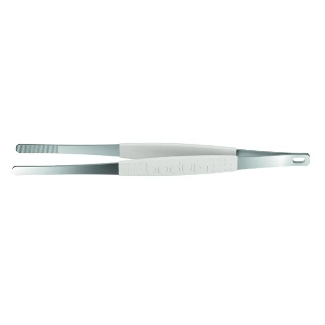bodum-11492-913-fyrkat-pincette-barbecue-acier-inoxydable-silicone-anti-chaleur image 1