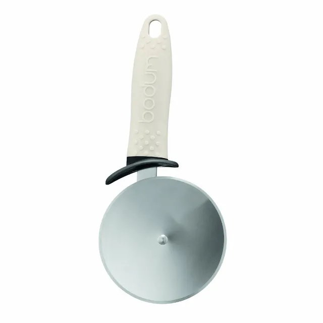 bodum-bistro-roulette-pizza-lame-circulaire-blanc-cr-me image 1