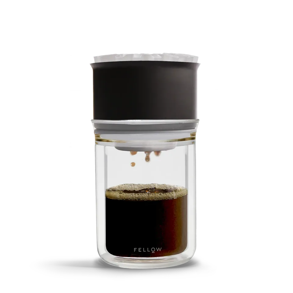 fellow-stagg-x-pour-over-set-dripper-double-paroi-verre-d-gustation-extraction-u image 1