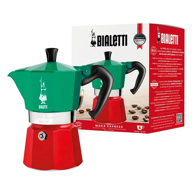 bialetti-moka-express-italia-edition-tricolore-cafeti-re-moka-iconique-6-tasses- image 1