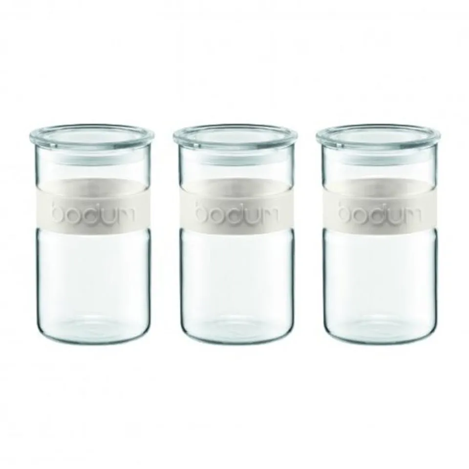 bodum-presso-k11099-913-coffret-3-bocaux-de-conservation-1-l-bande-silicone-blan image 1