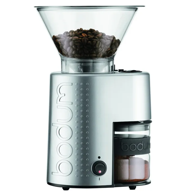 bodum-bistro-10903-73euro-1-broyeur-caf-lectrique-meules-coniques-aluminium-160- image 1