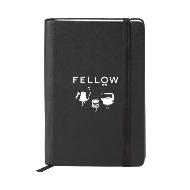 fellow-journal-carnet-de-d-gustation-de-caf-couverture-rigide-192-pages-lign-es image 1