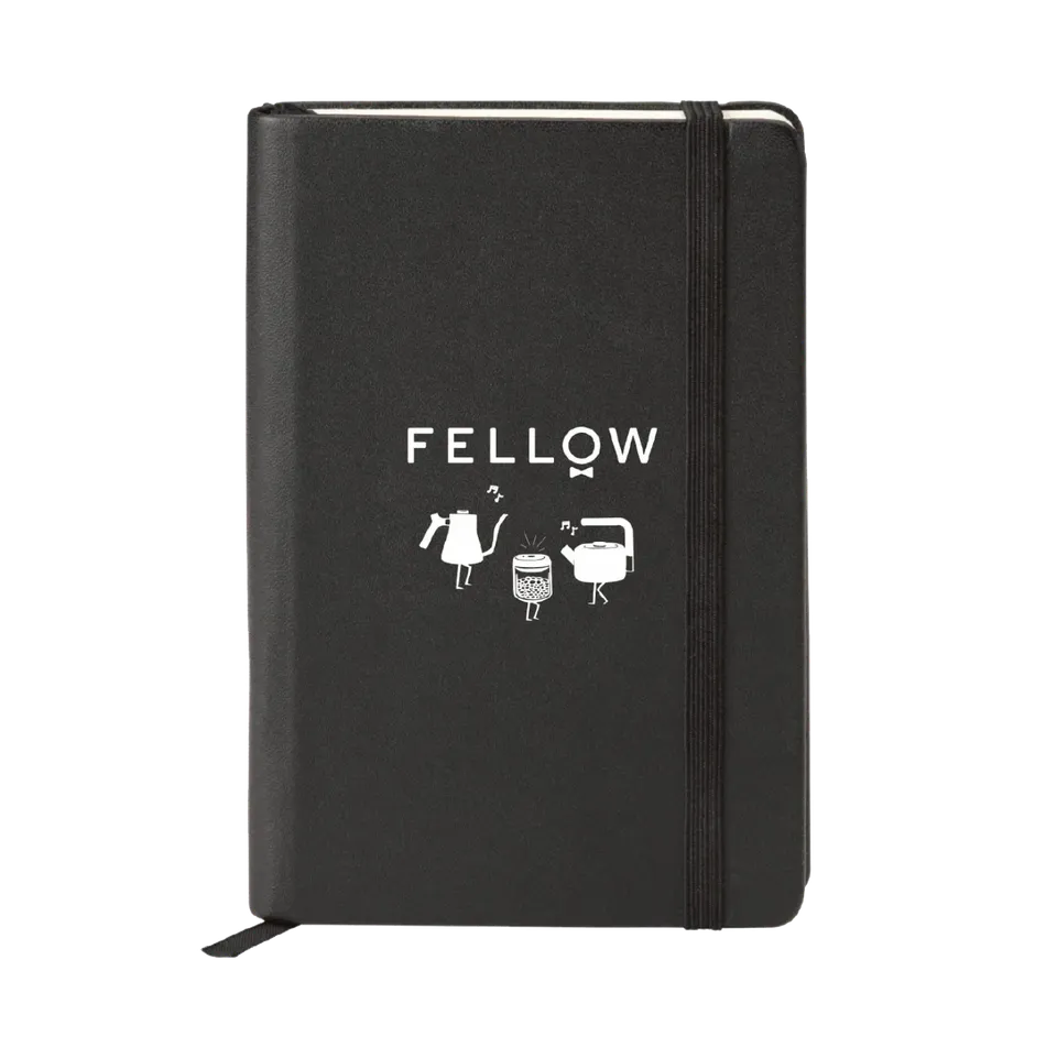 fellow-journal-carnet-de-d-gustation-de-caf-couverture-rigide-192-pages-lign-es image 1
