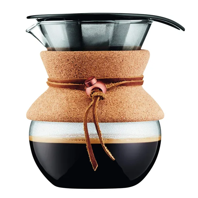 bodum-11592-109-pour-over-cafeti-re-filtre-permanente-inox-4-tasses-0-5-l-carafe image 1