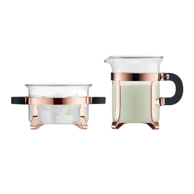 bodum-4922-18-chambord-set-sucrier-cr-mier-cuivre-ros-design-iconique-cuivre-hau image 1