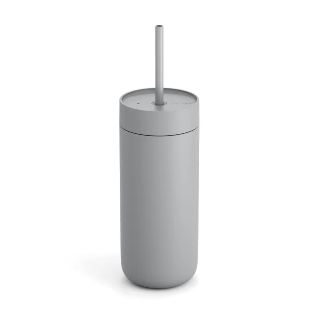 fellow-carter-cold-travel-tumbler-isotherme-acier-inoxydable-473-ml-gris-mat-cou image 1