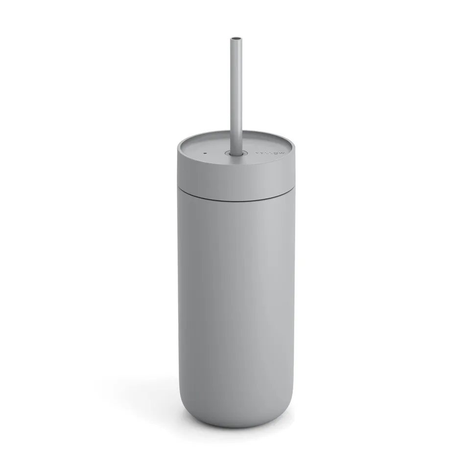 fellow-carter-cold-travel-tumbler-isotherme-acier-inoxydable-473-ml-gris-mat-cou image 1