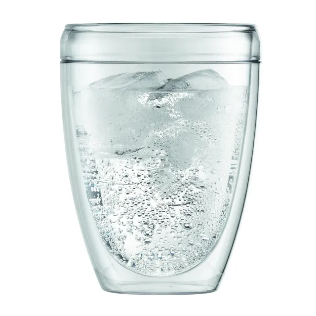 bodum-pavina-outdoor-set-de-2-gobelets-double-paroi-plastique-0-35-l-transparent image 1