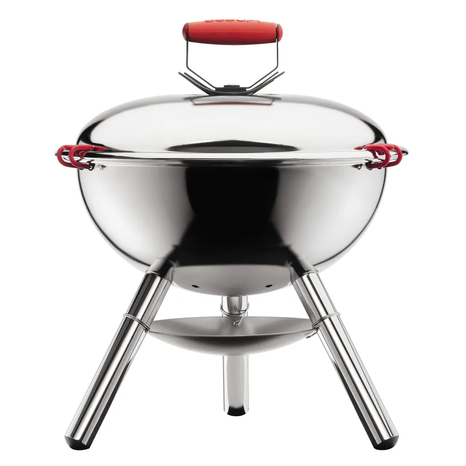 bodum-fyrkat-picnic-barbecue-charbon-de-bois-portable-38-cm-finition-chrom-e-bri image 1