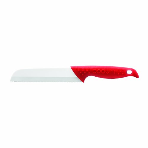 bodum-11308-294-bistro-couteau-pain-c-ramique-rouge-lame-zirconium-tranchante-lo image 2