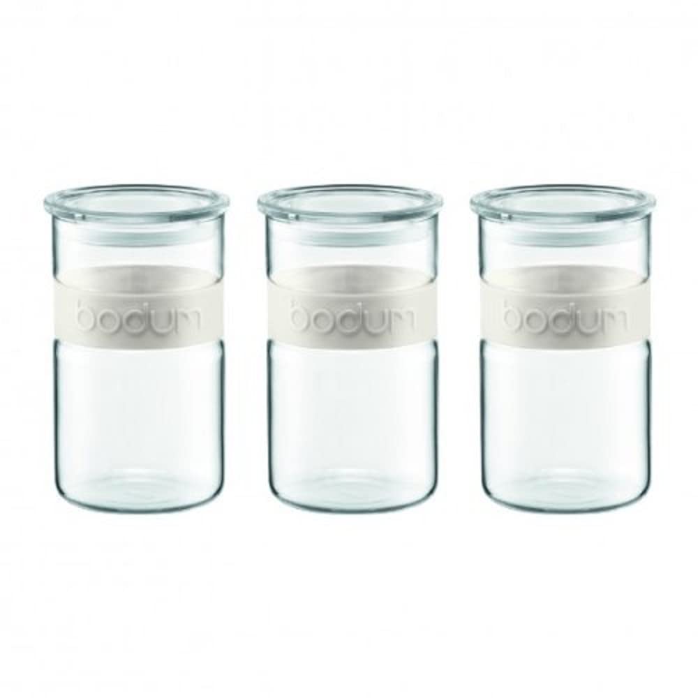 bodum-presso-k11099-913-coffret-3-bocaux-de-conservation-1-l-bande-silicone-blan image 1