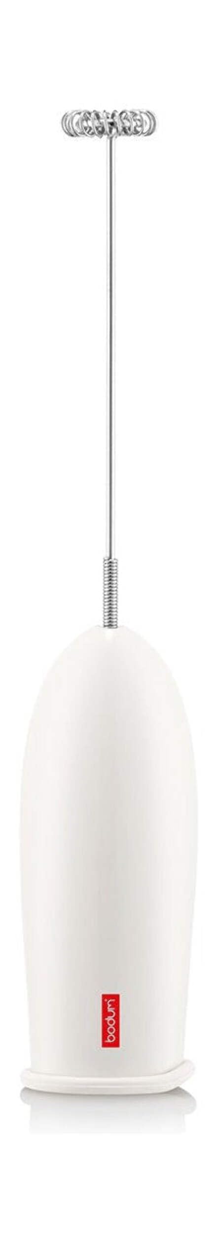 bodum-schiuma-3040-913-fouet-lait-lectrique-piles-blanc-fouet-inox-d-tachable image 1