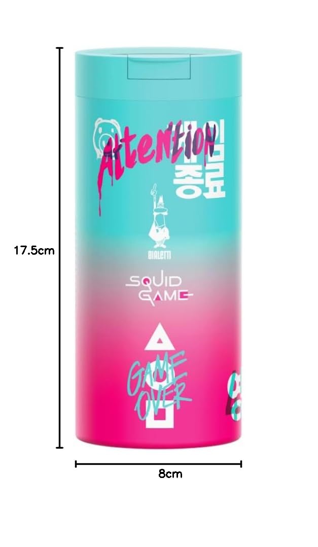 bialetti-travel-mug-squid-game-netflix-mug-isotherme-de-voyage-360-ml-acier-inox image 7