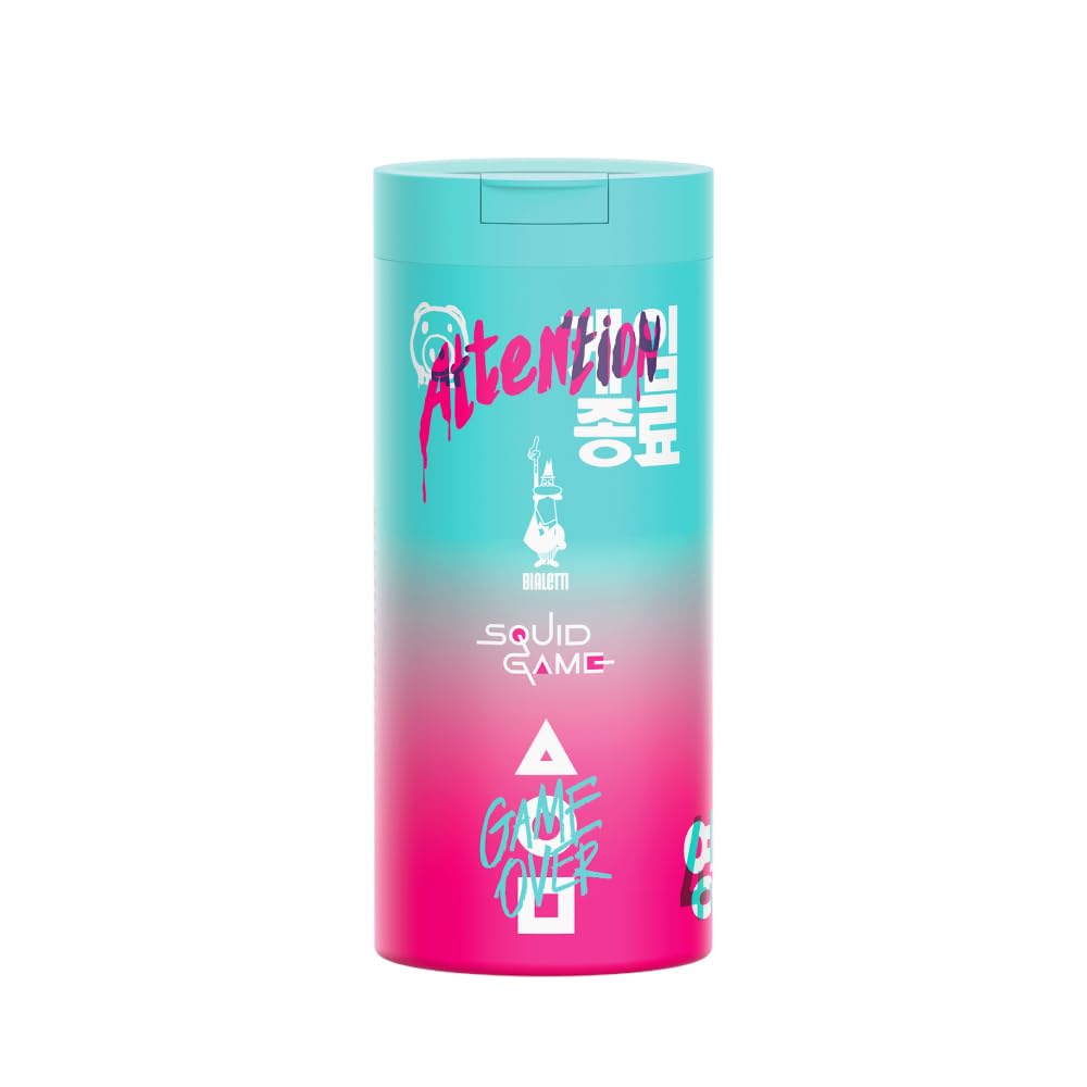 bialetti-travel-mug-squid-game-netflix-mug-isotherme-de-voyage-360-ml-acier-inox image 4