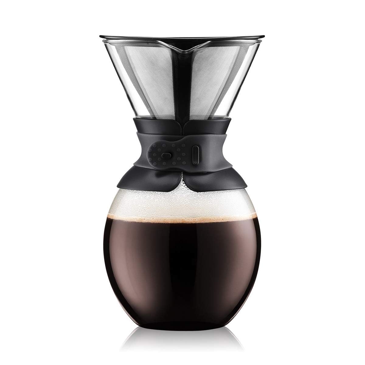 bodum-pour-over-11593-01s-cafeti-re-filtre-en-verre-1-5-l-12-tasses-filtre-perma image 1