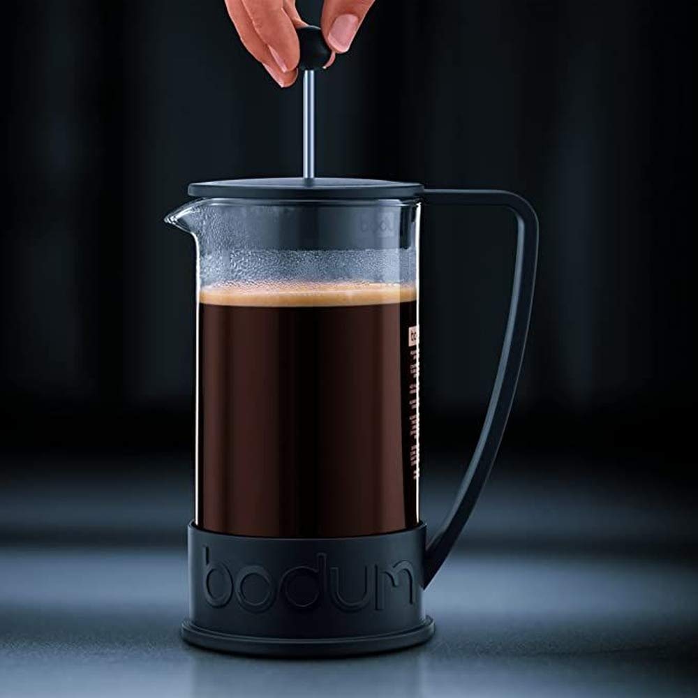 bodum-10938-01-brazil-cafeti-re-piston-8-tasses-1-0-l-noire-french-press-en-verr image 4