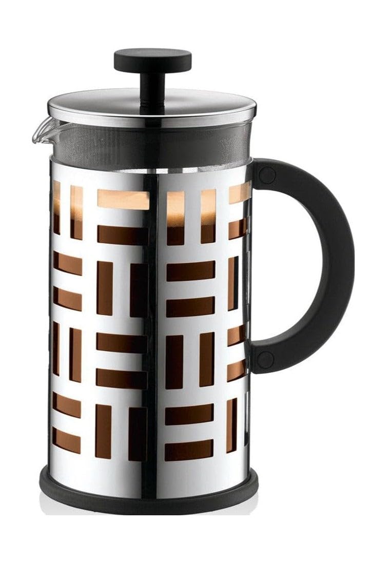 bodum-eileen-cafeti-re-piston-1-0-l-8-tasses-finition-brillante-acier-chrom-et-v image 1