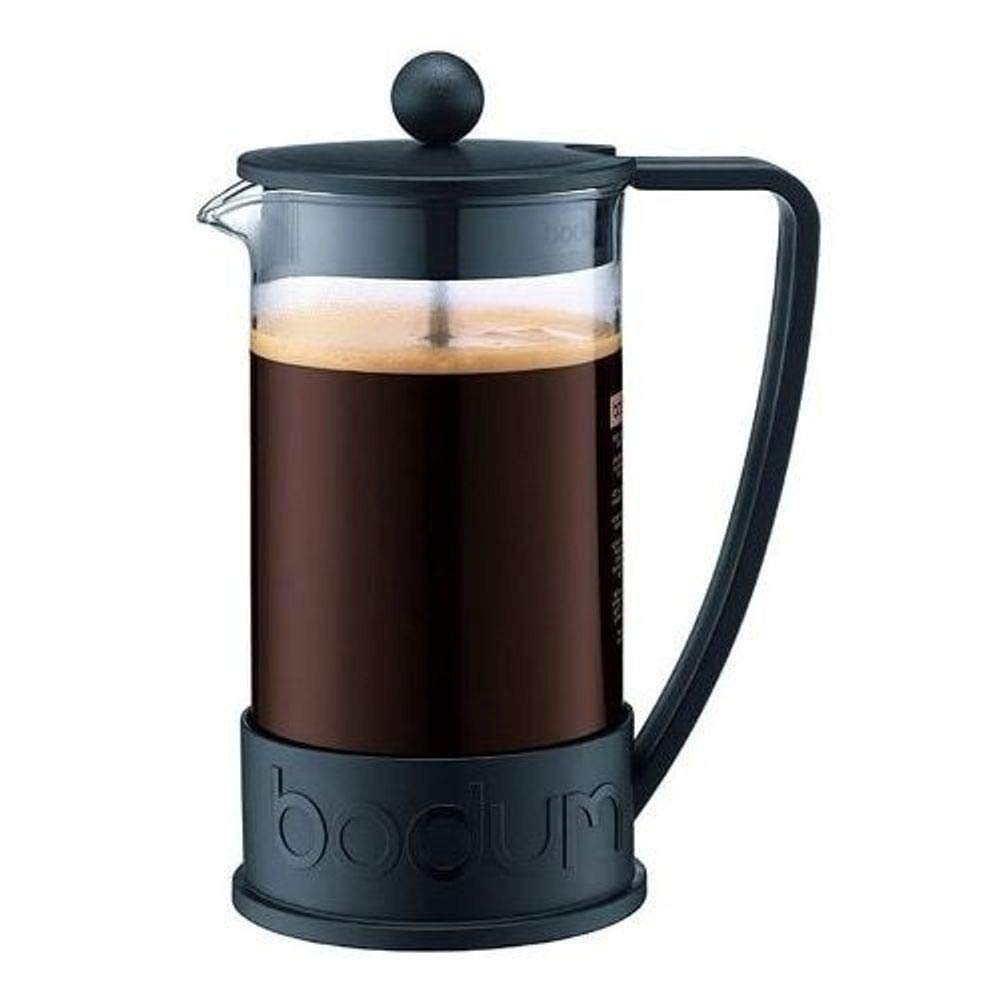 bodum-10938-01-brazil-cafeti-re-piston-8-tasses-1-0-l-noire-french-press-en-verr image 2