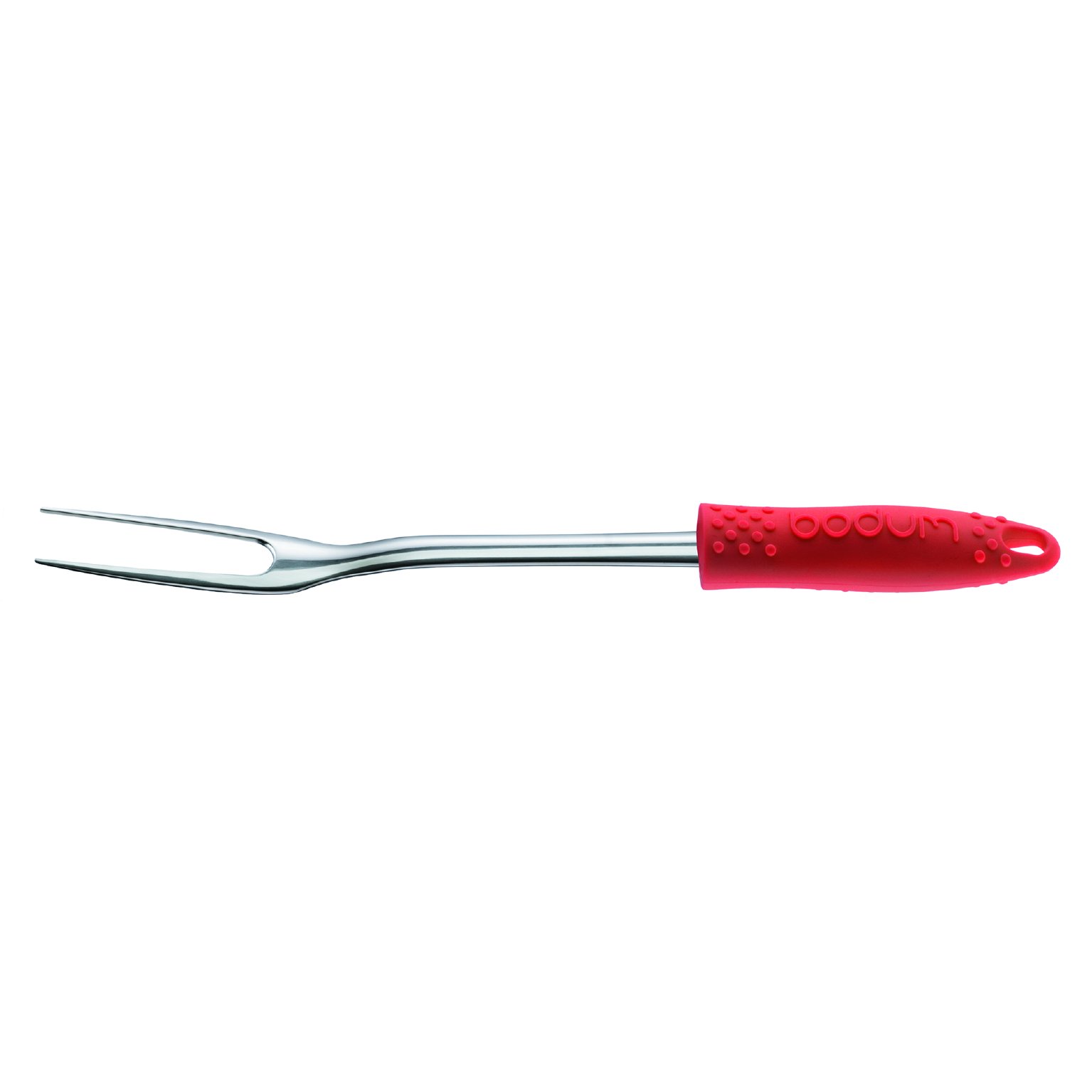 bodum-11491-913-fyrkat-fourchette-pour-barbecue-en-acier-inoxydable-manche-silic image 2