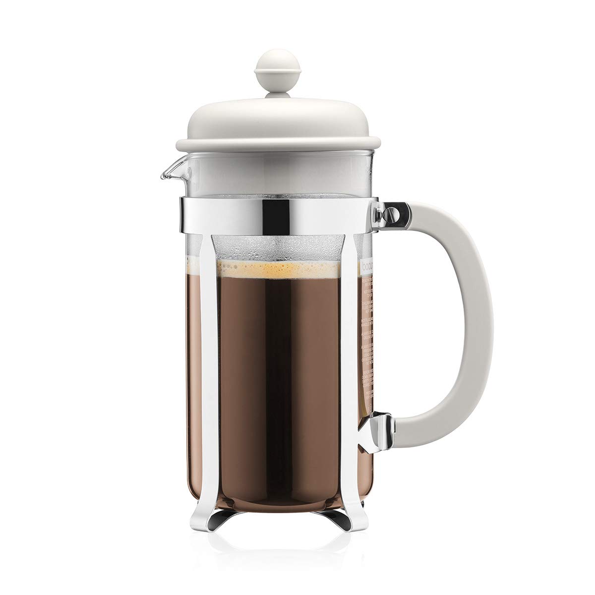 bodum-caffettiera-cafeti-re-piston-350-ml-3-tasses-blanc-verre-borosilicate-et-p image 8