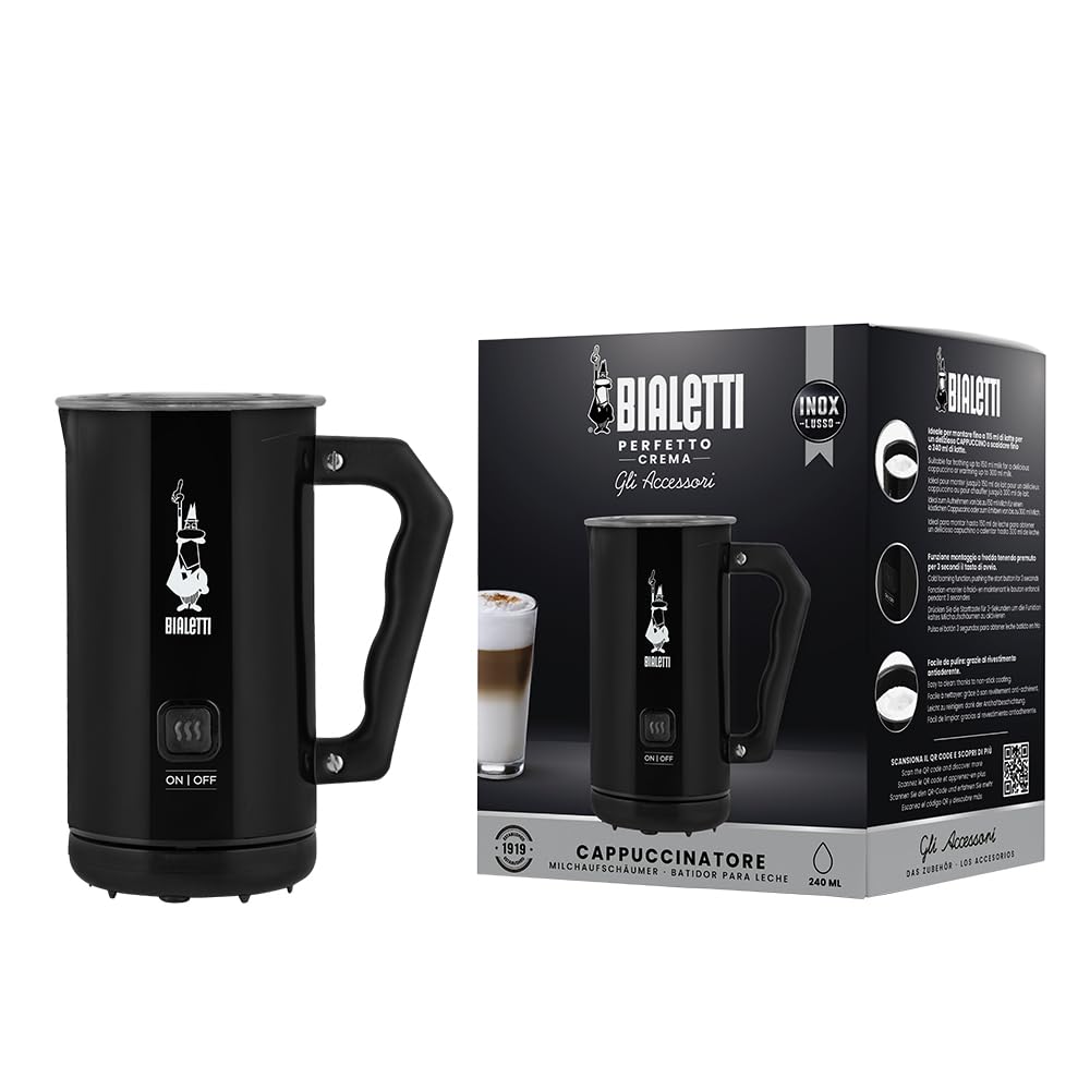 bialetti-mousseur-lait-lectrique-machine-mousse-de-lait-pour-cappuccino-150-ml-c image 2