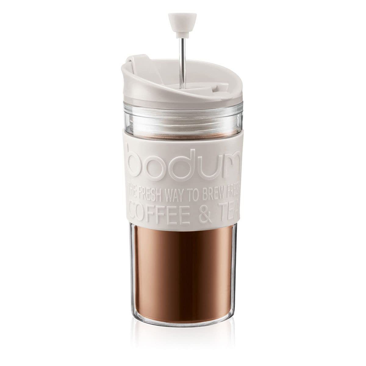 bodum-k11102-913-travel-press-mug-piston-0-35-l-avec-couvercle-extra-blanc-cr-me image 1