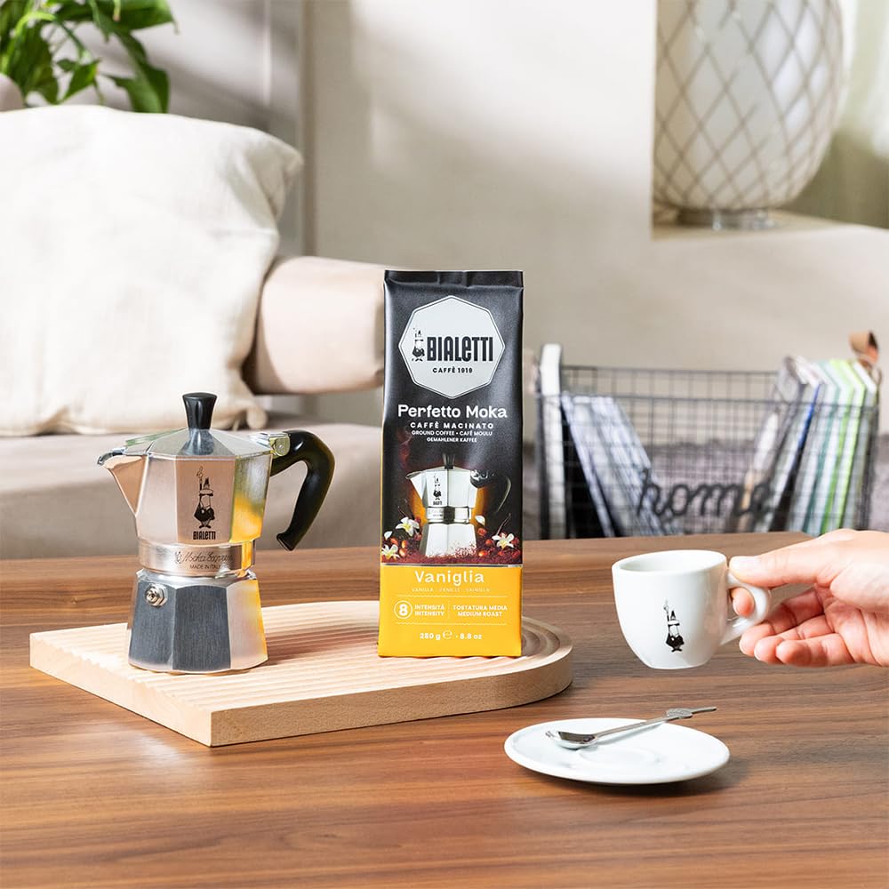 bialetti-perfetto-moka-caf-moulu-ar-me-vanille-sachet-250-g-torr-faction-moyenne image 2