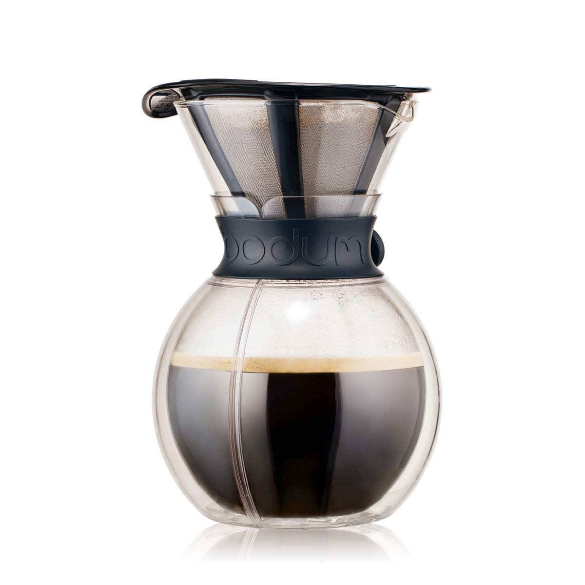 bodum-pour-over-11736-01s-cafeti-re-filtre-permanente-fine-maille-inox-1-0-l-pro image 1