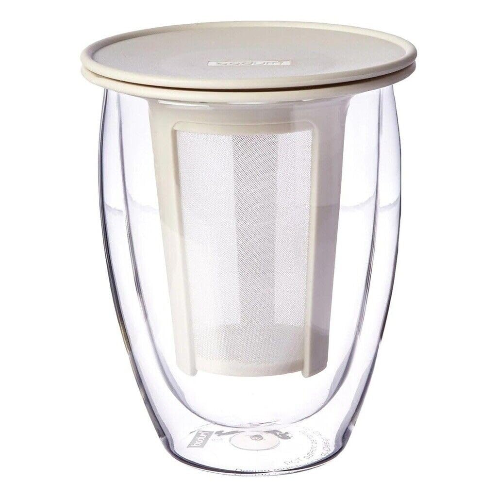 bodum-tea-for-one-k11153-913-set-infuseur-individuel-verre-double-paroi-35-cl-bl image 1