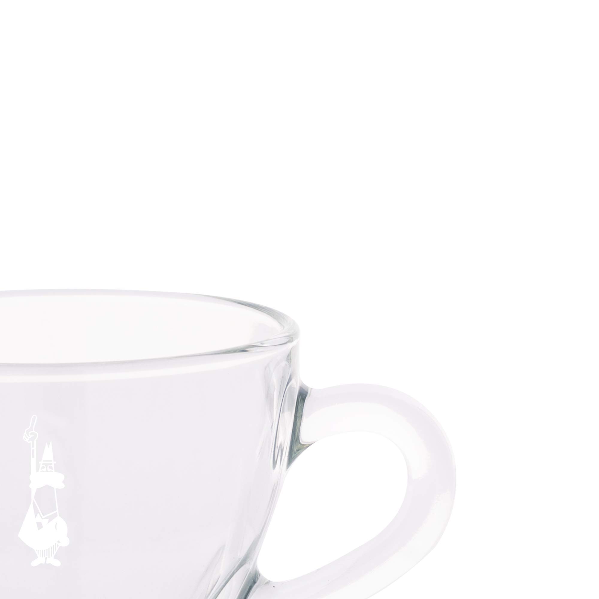 bialetti-lot-de-2-tasses-expresso-institutionnelles-avec-soucoupes-165-ml-verre- image 3