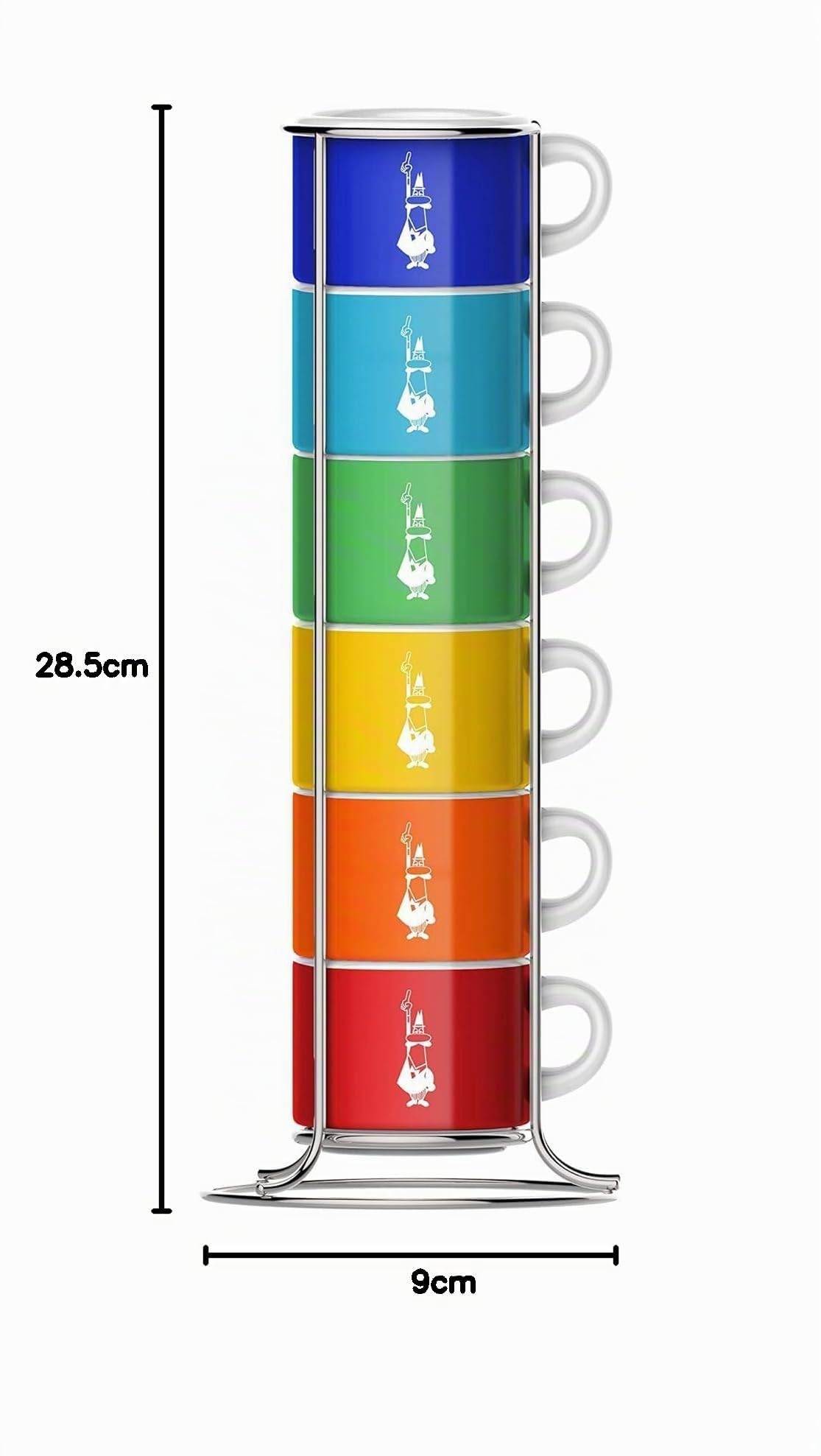 bialetti-set-de-6-tasses-caf-empilables-multicolore-en-porcelaine image 3