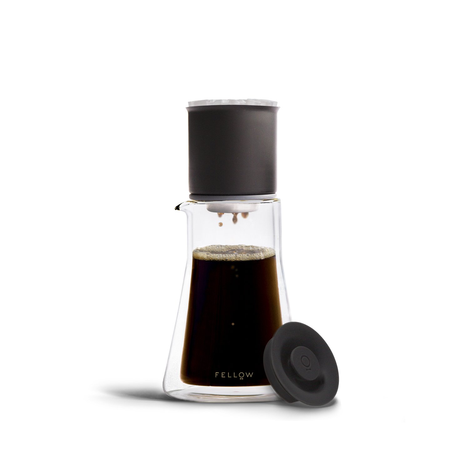 fellow-stagg-xf-set-pour-over-goutteur-double-paroi-verseuse-en-verre-double-par image 1