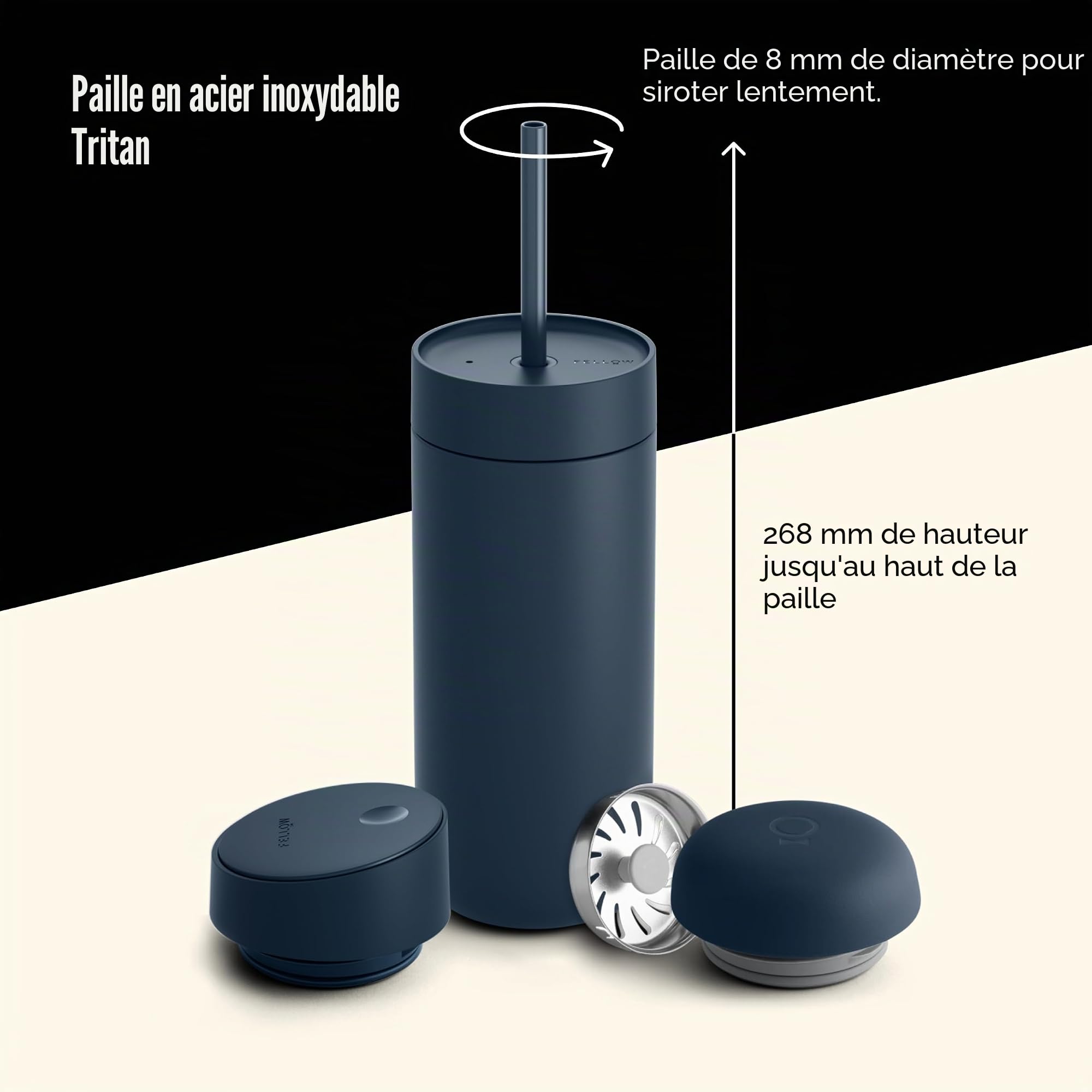 fellow-carter-3-en-1-tasse-de-voyage-isotherme-avec-3-couvercles-move-coulissant image 4