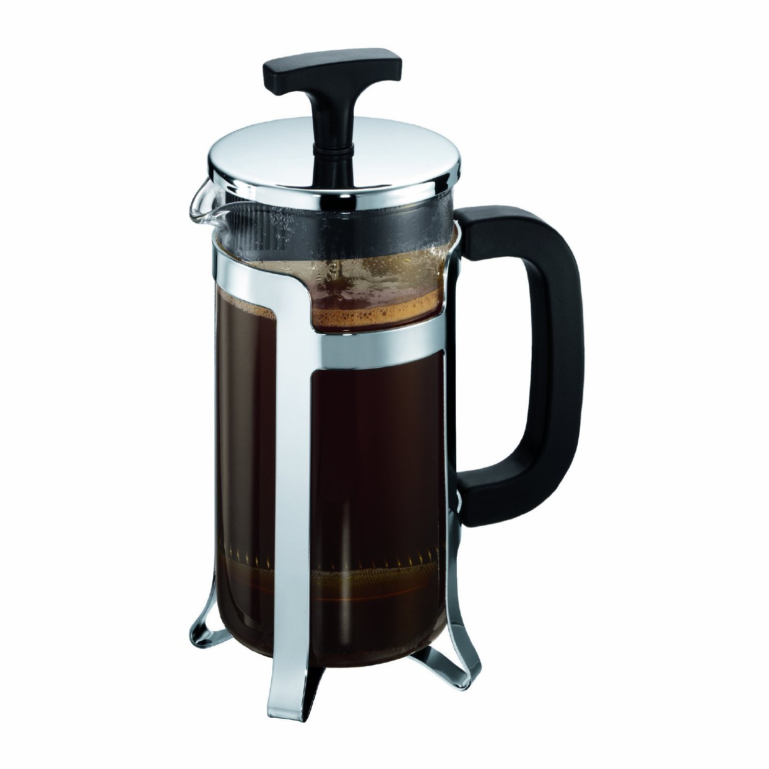 bodum-jesper-1927-16-cafeti-re-piston-8-tasses-1-l-acier-chrom-noir image 4