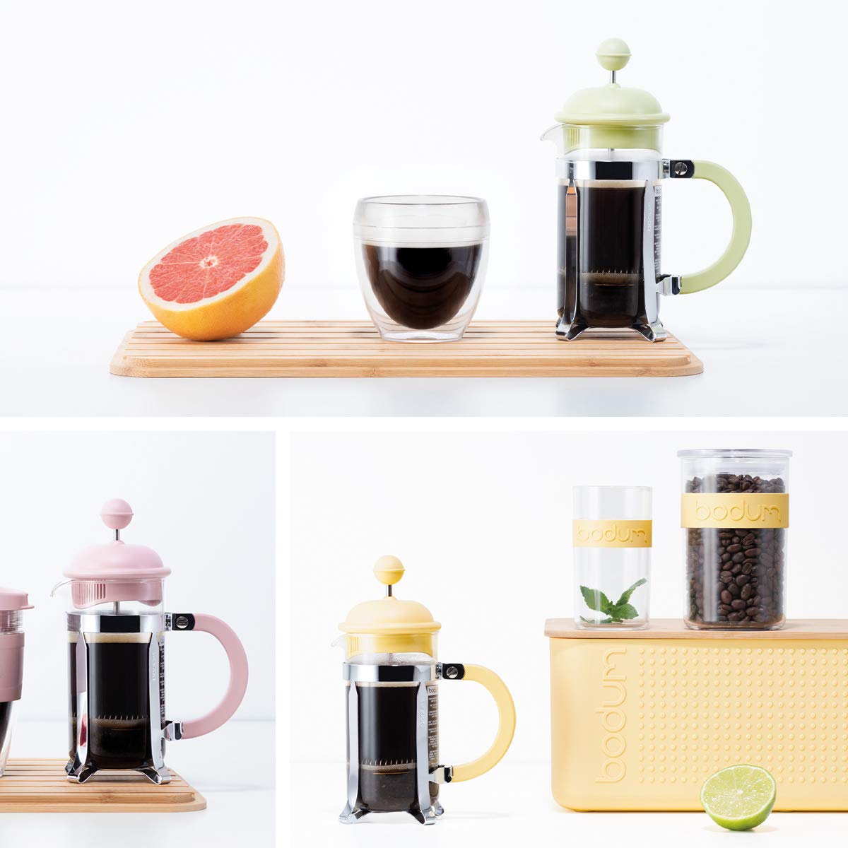 bodum-caffettiera-cafeti-re-piston-350-ml-3-tasses-blanc-verre-borosilicate-et-p image 7