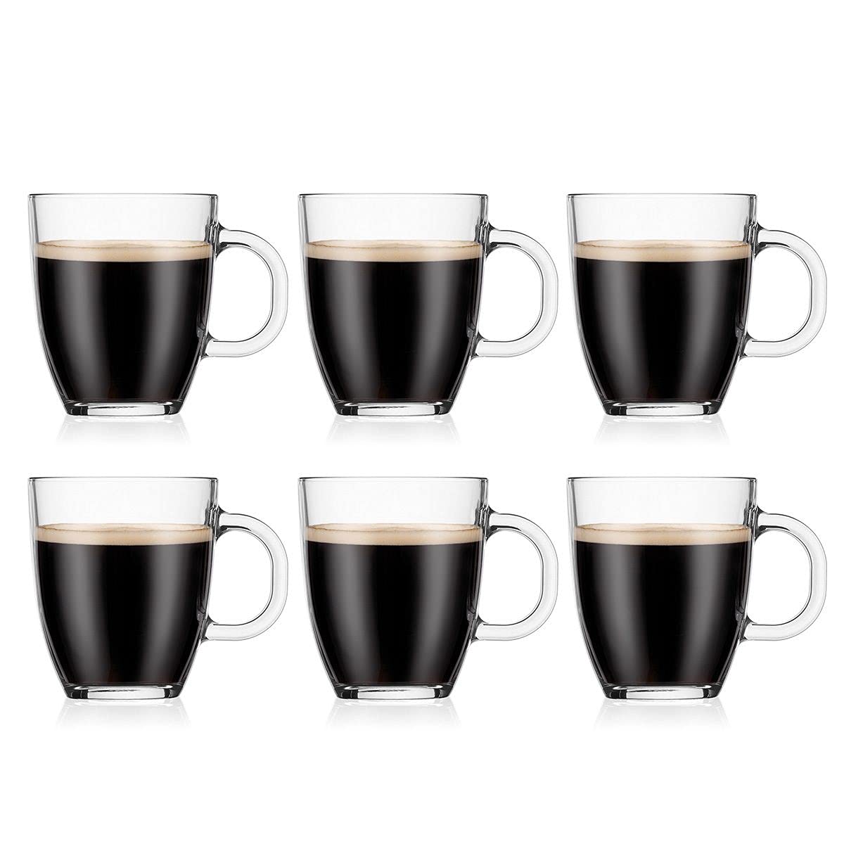 bodum-bistro-11239-10-2-set-de-6-tasses-caf-en-verre-tremp-transparent-17-5-x-36 image 1