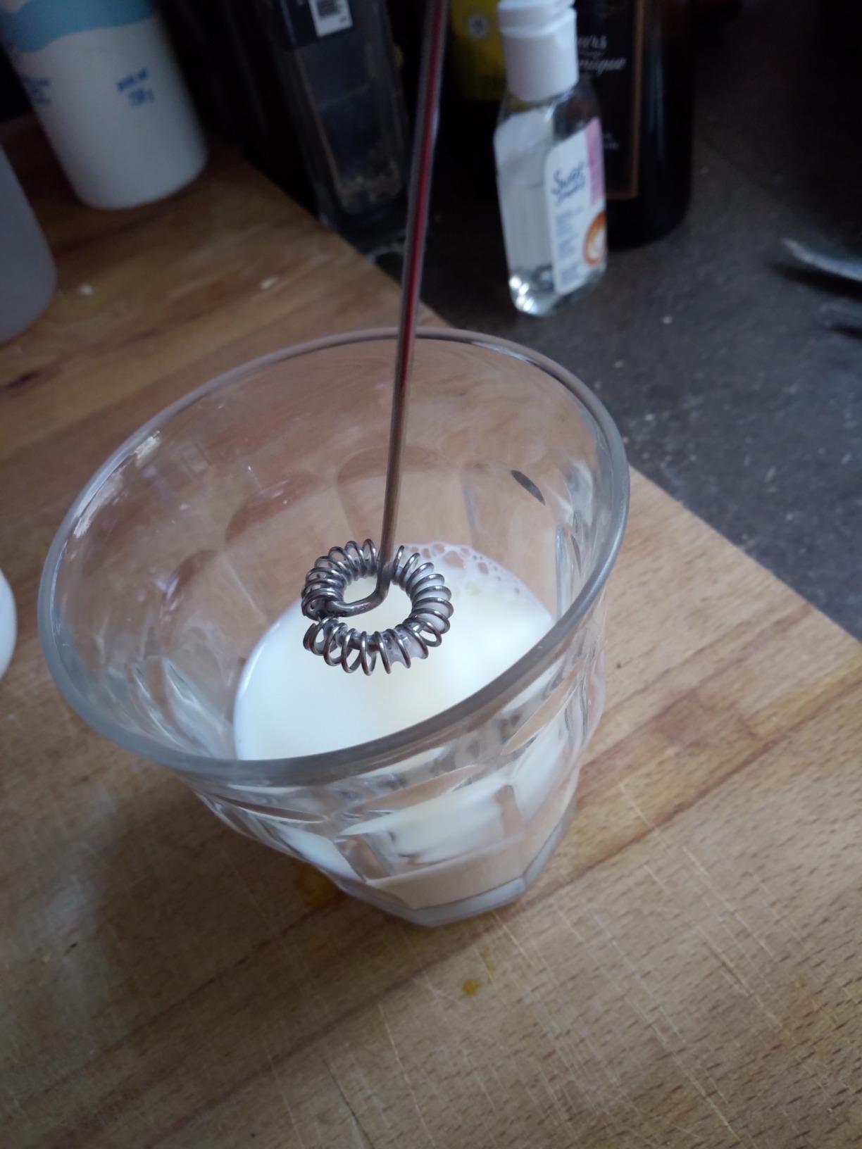 Mousse parfaite en quelques secondes