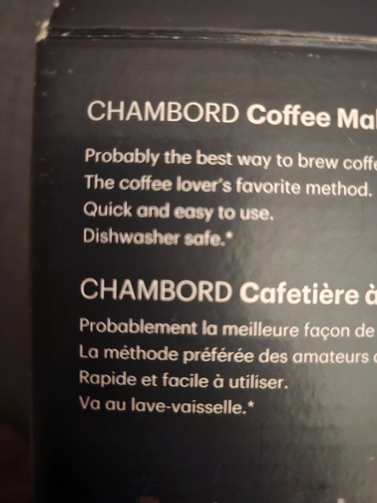 Verre cassé à l'arrivée