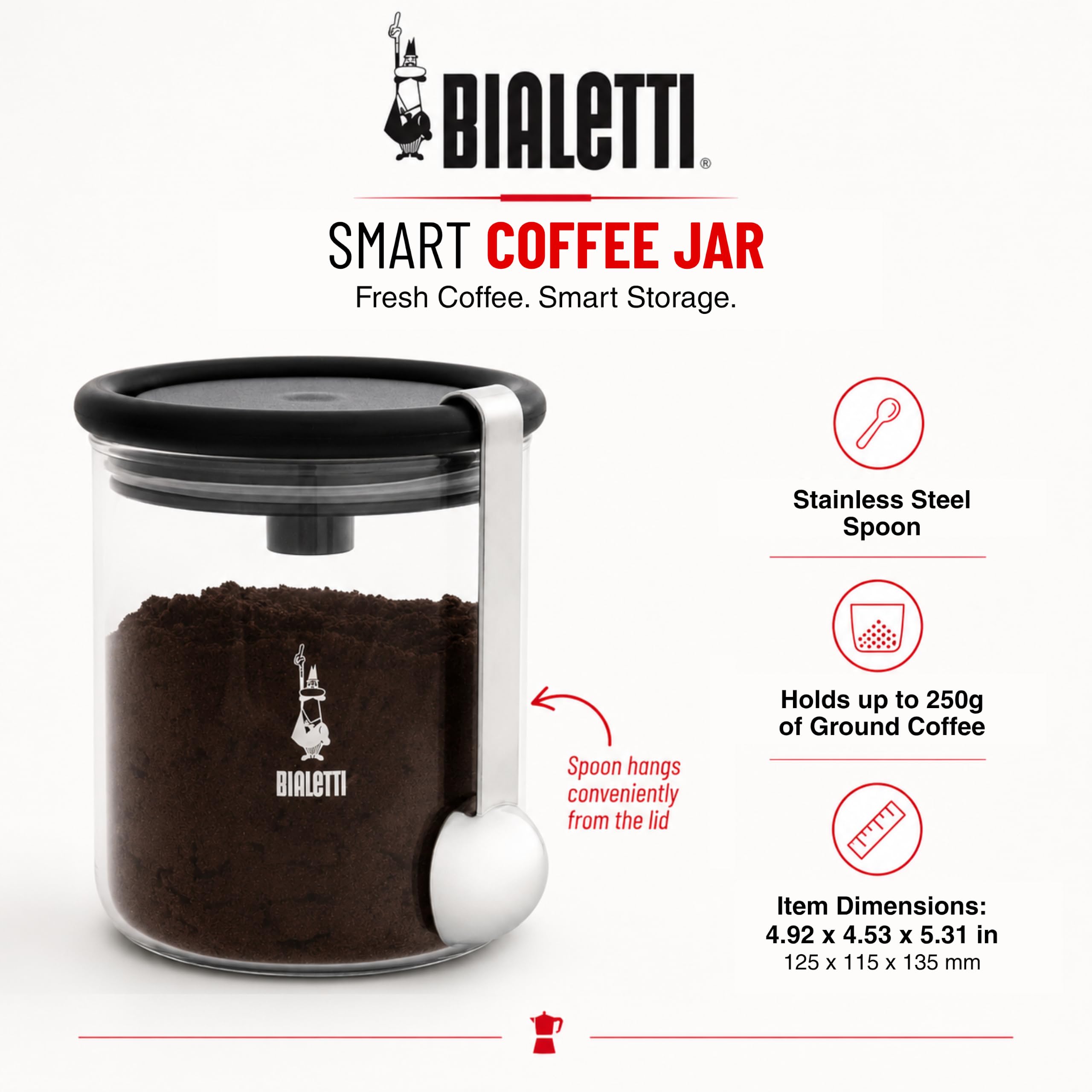 bialetti-pot-intelligent-caf-moka-250-g-pot-herm-tique-en-verre-avec-bouchon-sil image 2