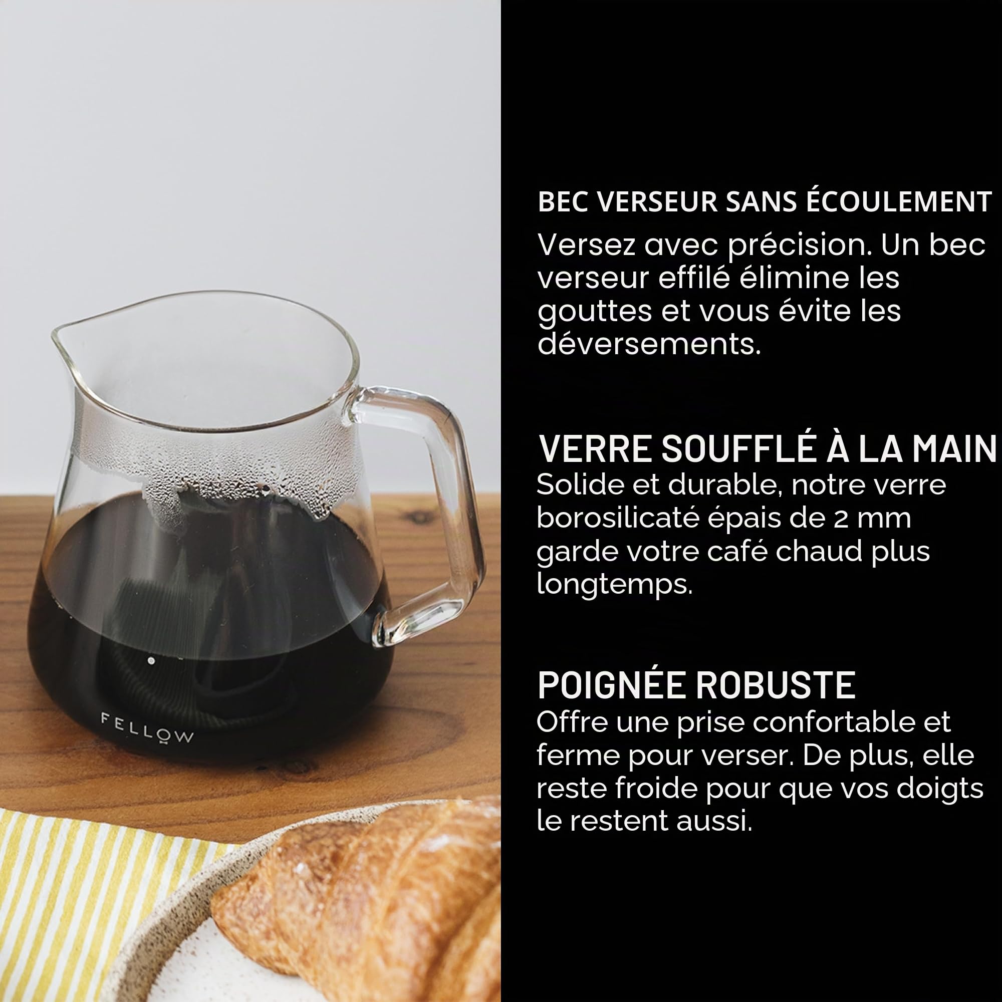 fellow-mighty-petite-carafe-de-service-en-verre-borosilicate-5-mm-gris-fum-500-m image 2
