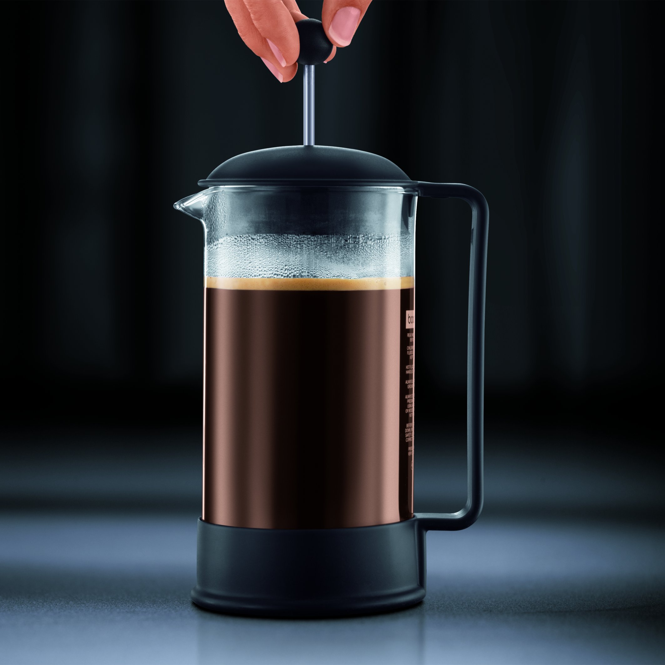 bodum-french-press-brazil-350-ml-3-tasses-cafeti-re-piston-verre-borosilicate-fi image 5
