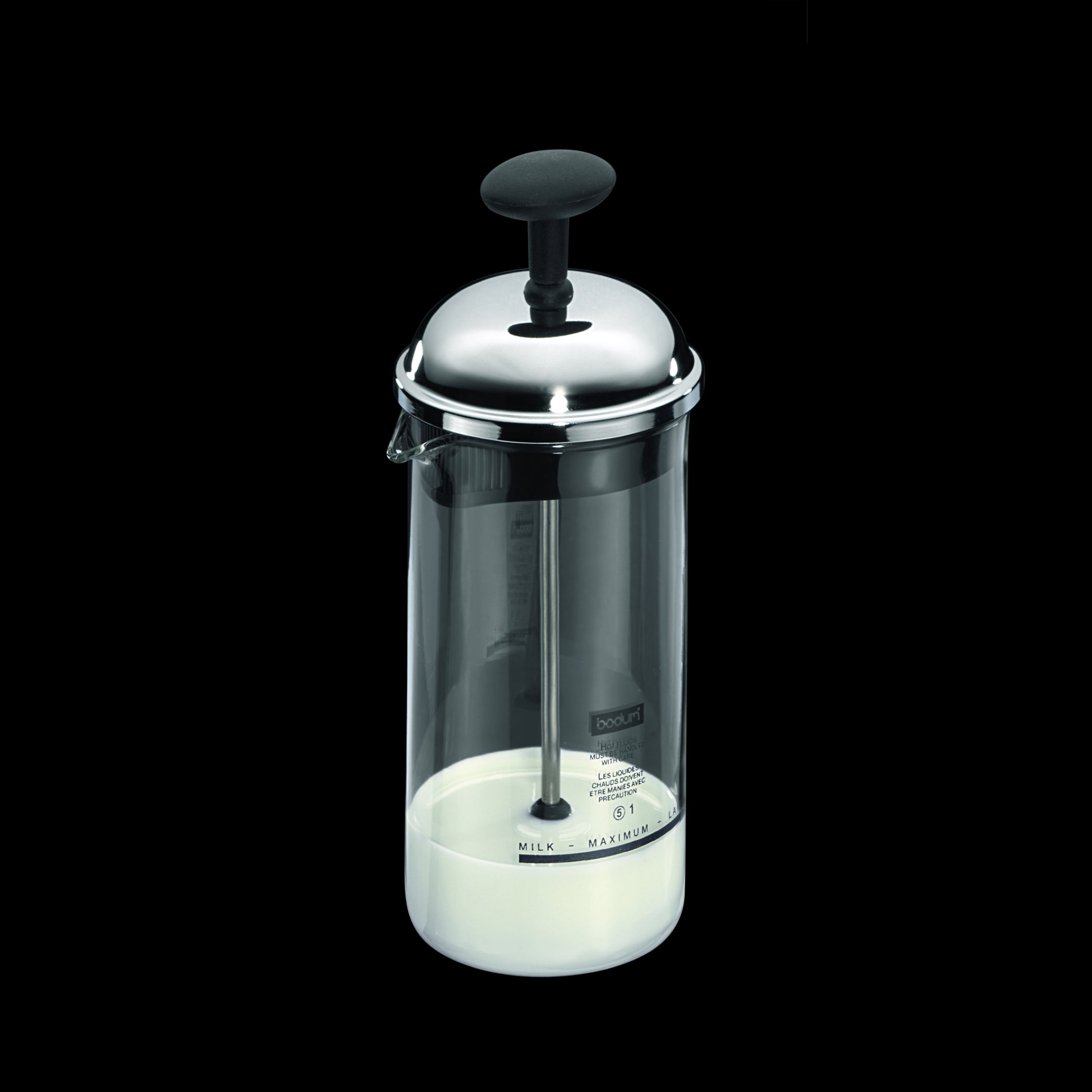 bodum-chambord-1963-01-mousseur-lait-manuel-petite-mesure-noir-piston-verre-boro image 5