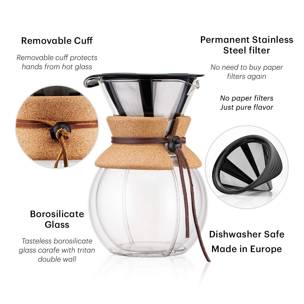 bodum-pour-over-11736-01s-cafeti-re-filtre-permanente-fine-maille-inox-1-0-l-pro image 3