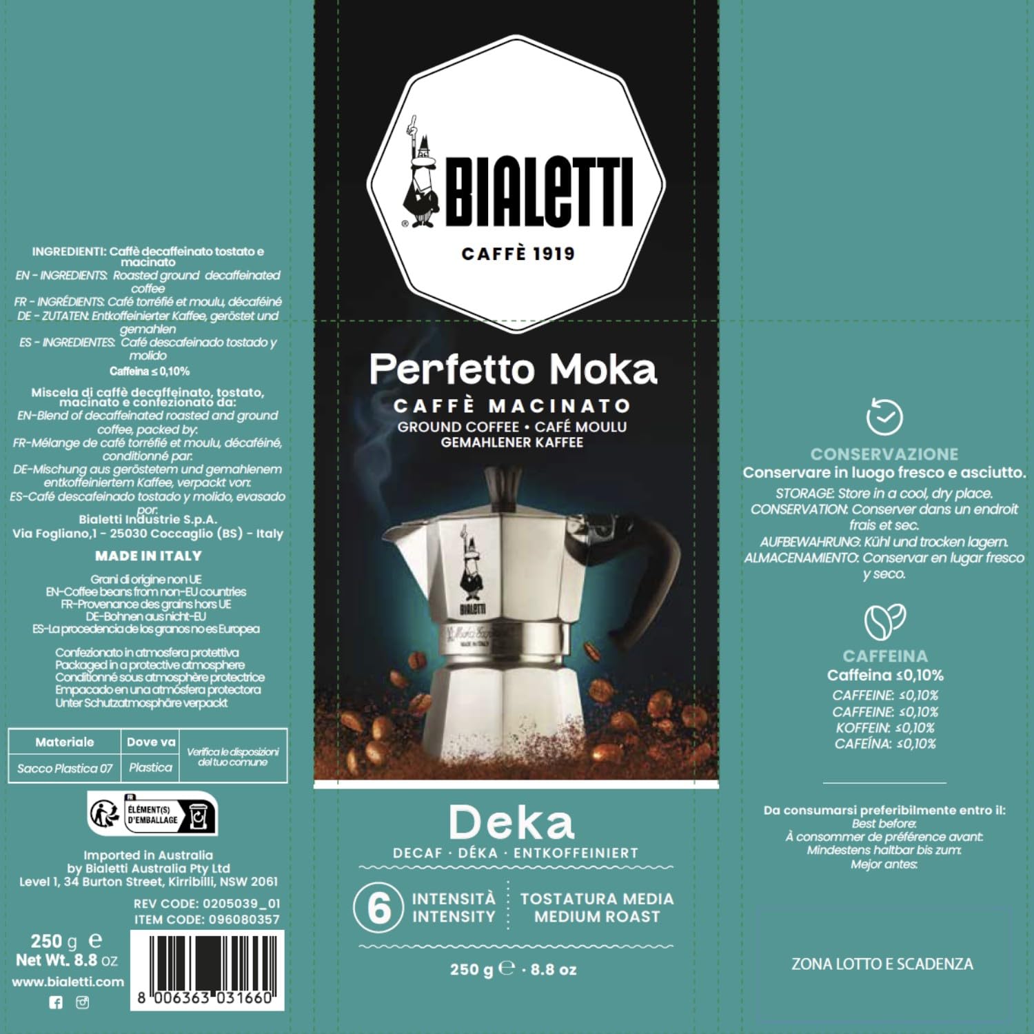 bialetti-perfetto-moka-deka-caf-moulu-d-caf-in-torr-faction-moyenne-250-g image 5